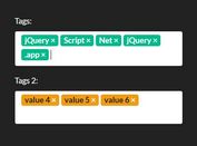 Bootstrap Compatible Tags Input Plugin - jQuery tagInput.js