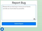 Bug Reporter With Screenshot -  jQuery Bootstrap Feedback