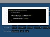 CSS3 Animated Modal Plugin with jQuery And CSS3 - modalBox