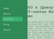 <b>CSS3 & jQuery Based Off-canvas Navigation with Fullscreen Overlay</b>