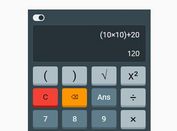Minimal Calculator App With jQuery And Bootstrap 4