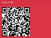 <b>Canvas Or Table Based QR Code Generator - jQuery qrcode</b>