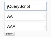 Cascading (Dependent) Dropdown List Plugin - jQuery Chained Selects