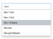 City Autocomplete Plugin with jQuery and Google Places API
