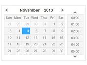 <b>Clean jQuery Date and Time Picker Plugin - datetimepicker</b>