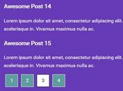 Easy Client Side Pagination Plugin For jQuery - Paginate.js