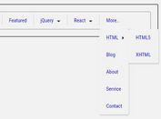 Collapse Overflowing Menu Items Into A Dropdown - jQuery MoreMenu