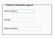 Create Collapsible Form Fieldsets Using jQuery - collapsible-fieldset.js