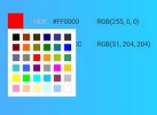 Basic Simple Color Picker Plugin For jQuery - bcPicker