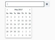 Fully Configurable jQuery Date Picker Plugin For Bootstrap