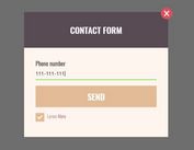 Create A Pretty Contact Form With jQuery - Swyft_Callback