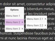 Context Menu Plugin For Bootstrap - jQuery Hummingbird Popover