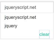 Cookie Based Input History Plugin For jQuery - searchHistory.js