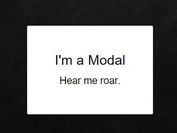 Cool Modal Animations with jQuery and CSS3