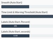 Create Countdown Timers Using Bootstrap 4 Progressbar - progressBarTimer