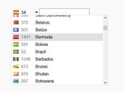 Country Calling Code Picker With Flags - jQuery ccpicker.js