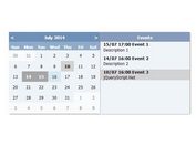 Create A Simple Event Calendar with jQuery - e-calendar
