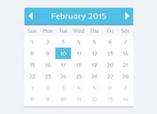 Create A Simple Flat Date Picker with jQuery MomentPicker Plugin