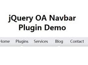 Create A Simple Nav Bar with jQuery and CSS - OA Navbar