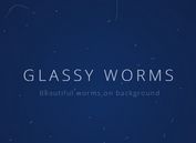 Create Animated Worms Background With jQuery and Html5 - Glassy Worms