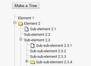 Create A Visual Folder Tree With jQuery - simpleTree