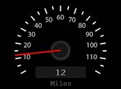 Creating A Dynamic Speedometer with jQuery and TweenLite - Speedometer