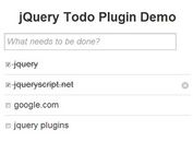 Creating A Minimal Todo List Web App With jQuery Todo Plugin