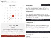 Creating A Pretty Event Calendar with jQuery