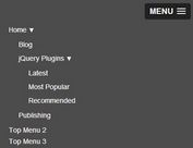 <b>Creating A Responsive Mobile Navigation Menu with slicknav jQuery Plugin</b>