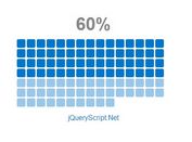 Creating A Simple Square Pie Chart with jQuery Waffly Plugin