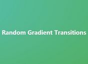 Creating Animated Background with Random Gradient Transitions using jQuery