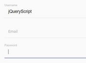 Creating Material Design Input Fields With jQuery - AddInput