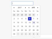 Cross-browser Date & Time Selector For jQuery - dateTimePicker