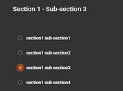 Current Content Section Indicator Plugin With jQuery - Scroll-Sub-Menu