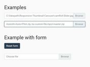 Custom File Input For Bootstrap 4 - bs-custom-file-input