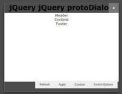 Custom Fullscreen Dialog Popup Plugin For jQuery - protoDialog