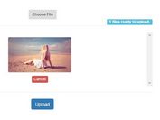 Custom Html5 File Uploader with jQuery and Bootstrap - ccFileUpload