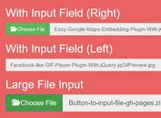 Customizable Bootstrap File Input Plugin With jQuery