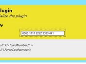 Customizable Card Number Validation Plugin with jQuery - ForceCardNumber