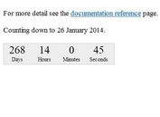 Customizable Countdown Timer Plugin For jQuery - countdown