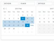 Customizable Datetime And Date Range Picker Plugin - Gemini DatePicker