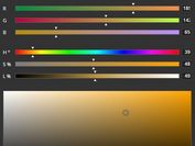 Customizable HEX/HSL/RGB Color Picker Plugin - Colorpickle