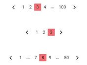 Customizable Pagination jQuery Plugin For Materialize Framework