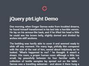 Customizable Pull To Refresh Indicator With jQuery - ptrLight