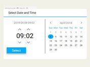 Beautiful Datetime Picker With jQuery And Moment.js