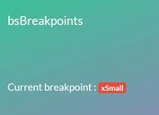 Detect Bootstrap 4 Breakpoints Using JavaScript - bs-breakpoints