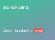 Detect Bootstrap Breakpoints Using JavaScript - bs-breakpoints