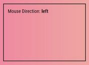 Detect Mouse Direction In jQuery - mouse-direction