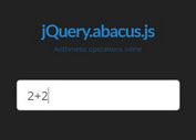 jQuery Plugin To Do Math Within An Input Field - Abacus.js