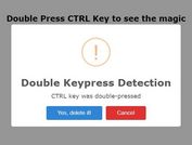 Double Keypress Detection Plugin For jQuery - double-keypress